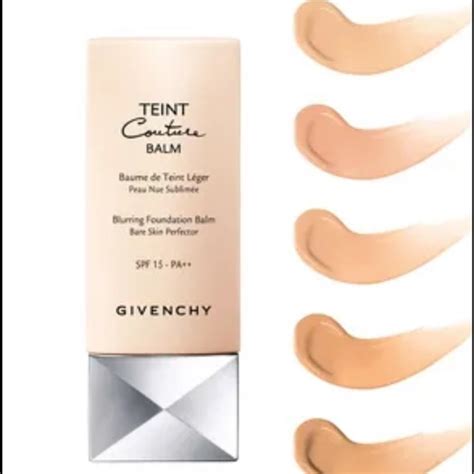 givenchy blurring foundation balm nude gold|Givenchy 6 Nude Gold Teint Couture Blurring Foundation Balm .